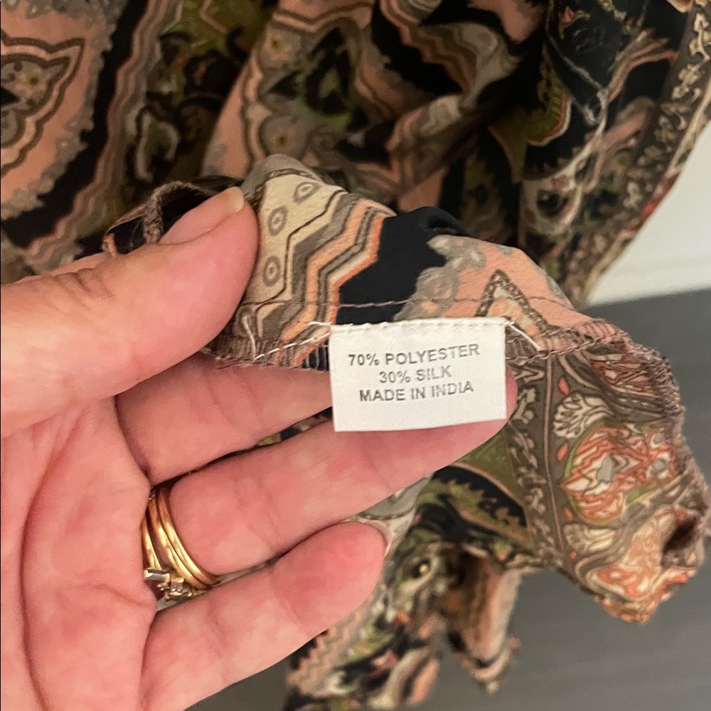 Patterned Kimono Duster - image 5